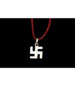 Raviour Lifestyle Swastik satiya silver pendant energized