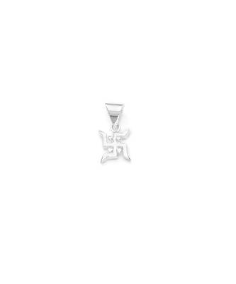 Raviour Lifestyle Swastik satiya silver pendant energized 1