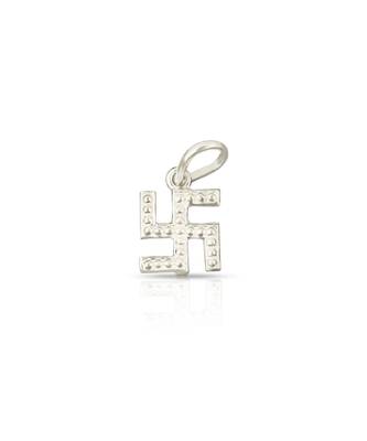 Raviour Lifestyle Swastik satiya silver pendant energized 1