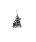 Raviour Lifestyle Hanuman ji silver pendant for gaining blessings of hanuman ji