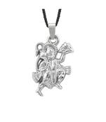 Raviour Lifestyle Hanuman ji silver pendant for gaining blessings of hanuman ji