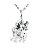 Raviour Lifestyle Shero wali maa pendant durga maa silver pendant for blessings