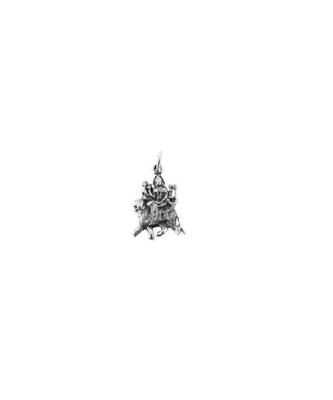 Raviour Lifestyle Shero wali maa pendant durga maa silver pendant for blessings 1