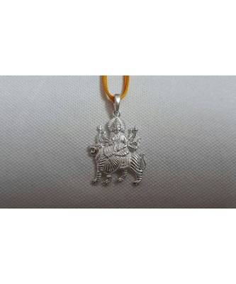 Raviour Lifestyle Shero wali maa pendant durga maa silver pendant for blessings 1