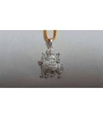 Raviour Lifestyle Shero wali maa pendant durga maa silver pendant for blessings