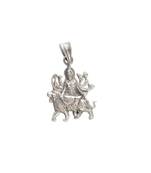 Raviour Lifestyle Shero wali maa pendant durga maa silver pendant for blessings