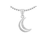 Raviour Lifestyle Moon chandrama chand silver pendant
