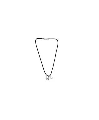Raviour Lifestyle Moon chandrama chand silver pendant 1