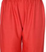 Red Rayon Plain Stitched   Palazzo