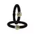 Brass And Acrylic Bangles Color-Black