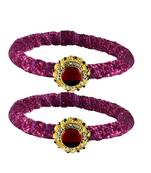 Brass And Acrylic Bangles Color-Rani