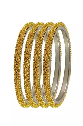 Brass Bangles Color-Gold