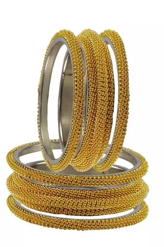 Brass Bangles Color-Gold