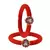 Brass And Acrylic Bangles Color-Red