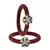 Brass And Acrylic Bangles Color-Maroon