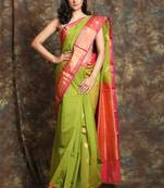 Olive Green silk sarees