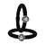 Brass And Acrylic Bangles Color-Black