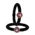 Brass And Acrylic Bangles Color-Black