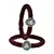 Brass And Acrylic Bangles Color-Maroon