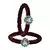 Brass And Acrylic Bangles Color-Maroon