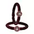 Brass And Acrylic Bangles Color-Maroon