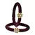 Brass And Acrylic Bangles Color-Maroon