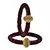 Brass And Acrylic Bangles Color-Maroon