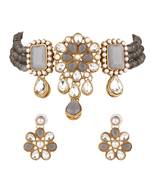 Grey agate necklaces