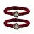 Brass And Acrylic Bangles Color-Maroon