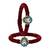 Brass And Acrylic Bangles Color-Maroon