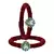 Brass And Acrylic Bangles Color-Maroon