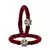 Brass And Acrylic Bangles Color-Maroon