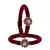 Brass And Acrylic Bangles Color-Maroon