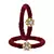 Brass And Acrylic Bangles Color-Maroon