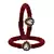 Brass And Acrylic Bangles Color-Maroon