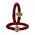 Brass And Acrylic Bangles Color-Maroon