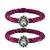 Brass And Acrylic Bangles Color-Rani