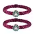 Brass And Acrylic Bangles Color-Rani