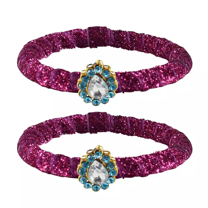 Brass And Acrylic Bangles Color-Rani