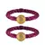Brass And Acrylic Bangles Color-Rani