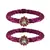 Brass And Acrylic Bangles Color-Rani