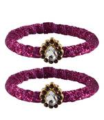 Brass And Acrylic Bangles Color-Rani