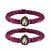 Brass And Acrylic Bangles Color-Rani