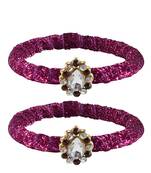 Brass And Acrylic Bangles Color-Rani