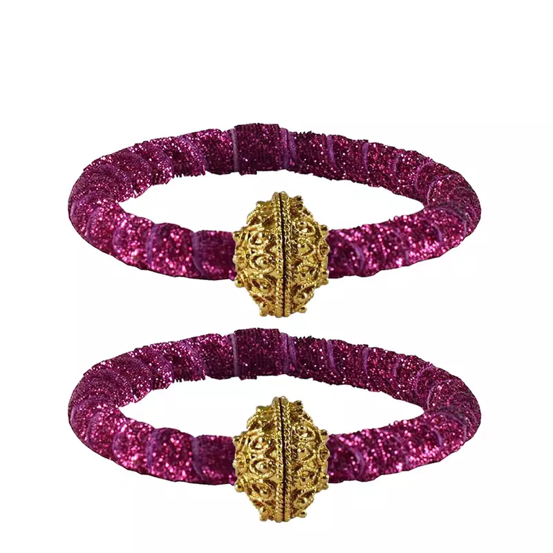 Brass And Acrylic Bangles Color-Rani