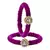 Brass And Acrylic Bangles Color-Purple