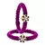 Brass And Acrylic Bangles Color-Purple