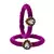 Brass And Acrylic Bangles Color-Purple
