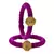 Brass And Acrylic Bangles Color-Purple