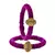 Brass And Acrylic Bangles Color-Purple